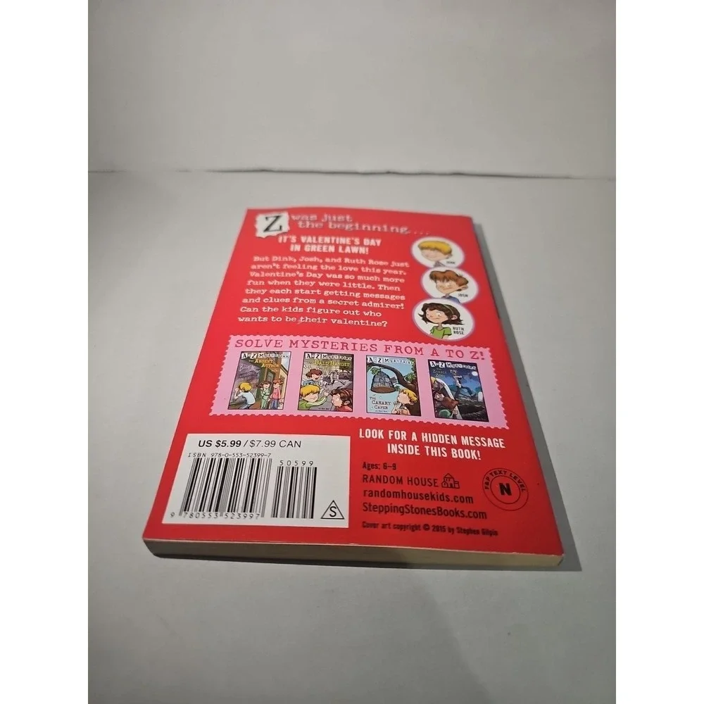 to Z‎ Mysteries Super Edition #8: Secret Admirer by Ron Roy (2015, Digest...